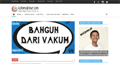 Desktop Screenshot of katamiqhnur.com